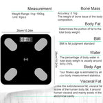 New Upgraded Bluetooth Intelligent Body Scale