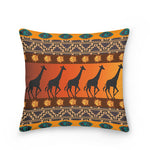 African Ethnic Woman Cushion Cover