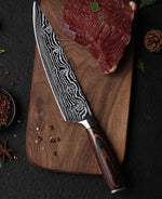 Kitchen Knives Damascus Pattern