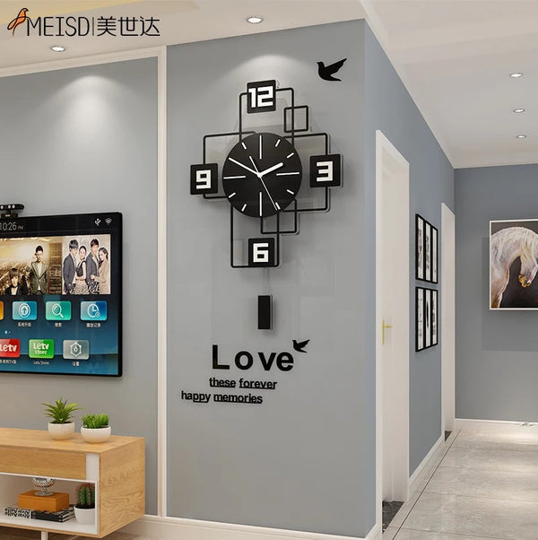 Modern Style Acrylic Creative Wall Clock