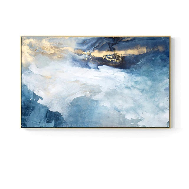 Golden Sky Canvas Paintings