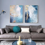 Golden Sky Canvas Paintings