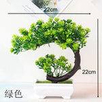 Artificial Green Bonsai Plant