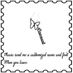 Personalized Pendant Metal Necklace