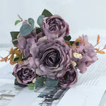 Artificial Beautiful Hydrangea Roses