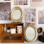 Gold French Table Mirror