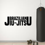 Brazilian Jiu-Jitsu Wall Decal