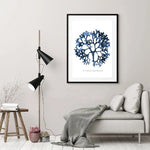 Blue Nautical Wall Art Canvas