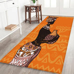 African Style Pattern Non-Slip Floor Mat