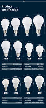 LED Smart High Brightness Bulbs