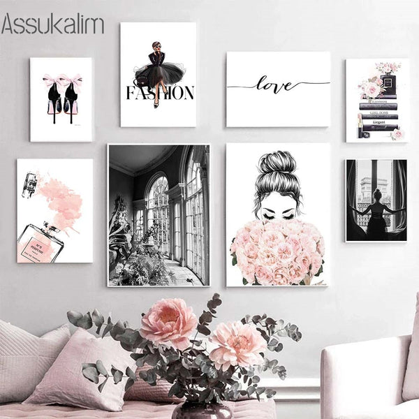 Fashion Style Poster Mural Wall Decor