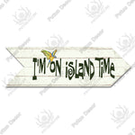 Wooden Beach Arrow Signage or Guide