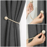 Magnetic Pearl Ball Curtain Tieback
