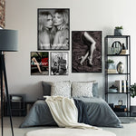 Famous Luxury Fashion Brands Wall Canvas