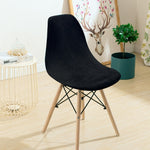 Velvet Shell Chair Cover