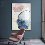 Beautiful Blue Abstract Canvas Paintings