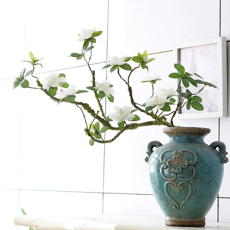 Artificial Azalea Flowers Ornament