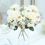 Artificial Beautiful Hydrangea Roses