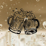 Decorative Mugs of Beer Wall Decal