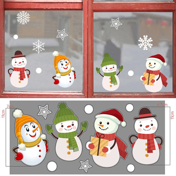 Christmas Snowflakes Window Stickers