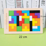 Educational Colorful Wooden Puzzle