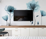 Creative Flowers and Leaves Wall Decals