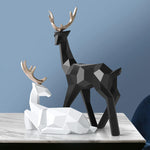 3D Deers Sculpture