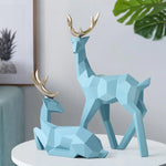 3D Deers Sculpture