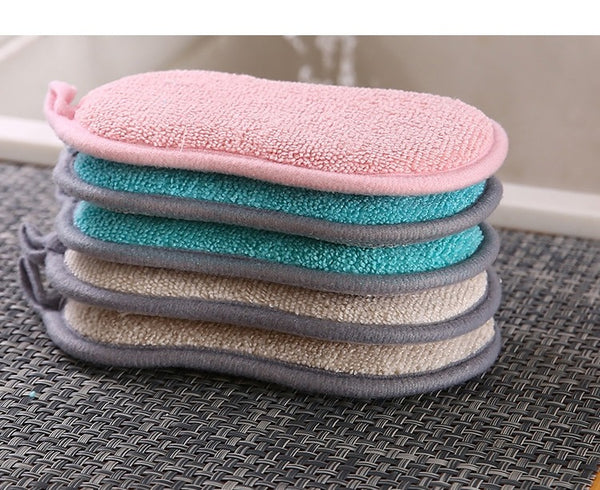 Double Sided Kitchen Cleaning Sponge