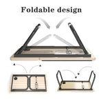 Foldable Laptop Table with Cup Holder