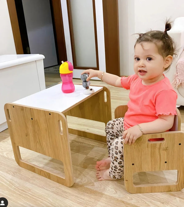 Montessori Kids Table and Chair Set