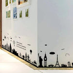 Modern City Landscape Wall Decal