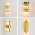 Golden Crystal Luxurious LED Wall Light