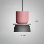 Modern Macaron Style Pendant Light