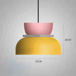 Modern Macaron Style Pendant Light