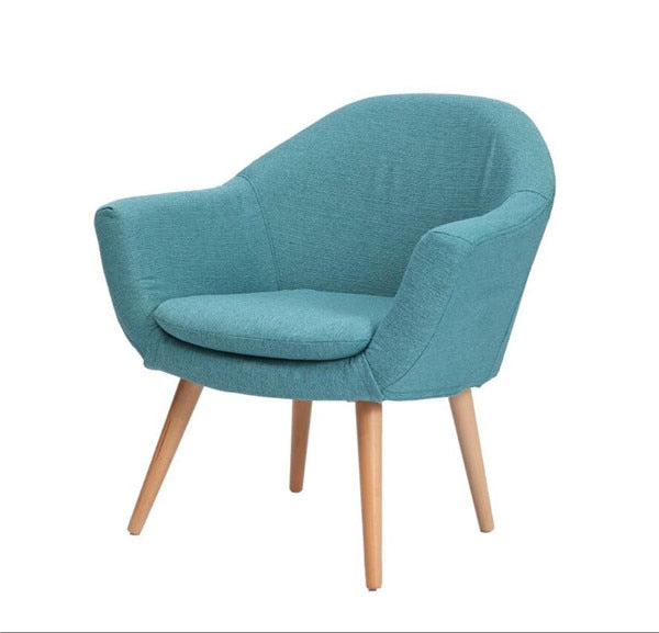 Contemporary Upholstered Club Accent Chair