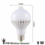 Sound and Light Control Sensor Bulb