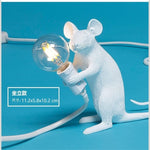 Modern Mini Resin Mouse Table Light