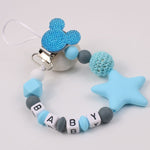Personalized Cute Pacifier Clips