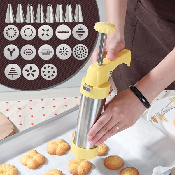 Cookie Press Kit Biscuits Maker Gun Sets