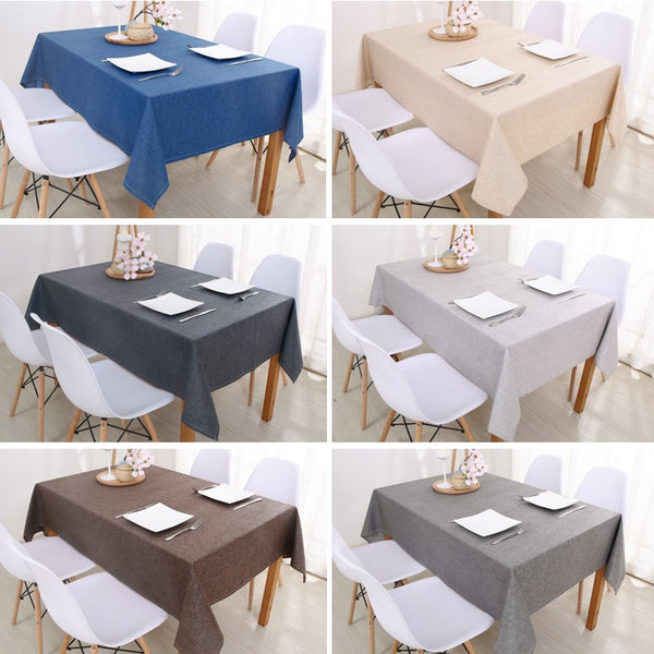 Decorative Water Resistant Table Cloth