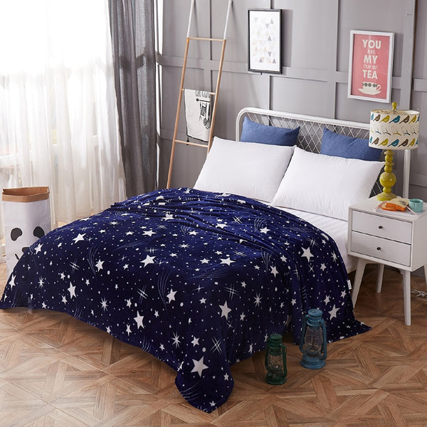 Bright Stars Bedspread Blanket