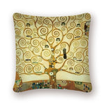 Gustav Klimt Gold Pattern Pillowcase