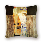 Gustav Klimt Gold Pattern Pillowcase