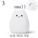 Cat Silicone Touch Sensor Night Light