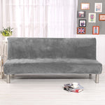 Foldable Plush Sofa Bed Cover