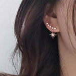 New Fashion Flower Drop Earrings