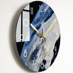 Modern Glass & Crystal Silent Wall Clock