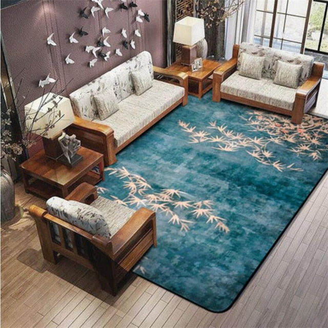 Traditional Chinese Style Soft Carpet