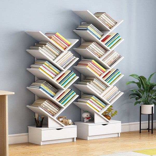 Floor Standing Multilayer Bookshelf